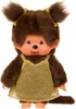 Monchhichi Plüschfigur Glitter Dress Girl gold 20cm Produktbild-Vorschau 2