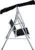 Outsunny Hollywoodschaukel 3-Sitzer Schaukelbank Produktbild-Vorschau 8