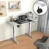 Höhenverstellbarer Tisch 'Stryn' mit Rollen 120 x 60 cm Produktbild-Vorschau 1