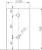 TRIBECCO® Manicotto da avvitare per pali tondi in legno Anteprima dell’immagine prodotto 3