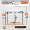 VEVOR 304,8 x 304,8 cm Pop-Up Pavillon, Outdoor Patio Produktbild-Vorschau 7