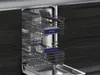 An open dishwasher with racks pulled out. Produktbild-Vorschau