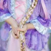 Rapunzel-Zopf, blond für Kinder - Faschingszubehör Produktbild-Vorschau 10