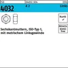 Sechskantmutter ISO 4032 links M10 A 2 (- 70) 50 Stück Produktbild-Vorschau 2