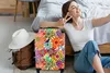 MuchoWow® Koffer Handgepäck Trolley Rollkoffer Kleine Produktbild-Vorschau 2