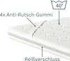Topper 140x200cm - Latex Matratzentopper - 5cm Latex-Topper Produktbild-Vorschau 4
