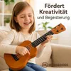 Kinder-Ukulele 35 cm Spielzeuggitarre musikfähig Produktbild-Vorschau 4