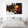 Leinwandbild afrikanische landschaft 100x70 cm Feeby braun Produktbild-Vorschau 2