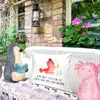 Mr. & Mrs. Panda kuschelkissen 40x40 Hummer Weizen - Weiß - Produktbild-Vorschau 2