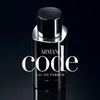 A product shot of Armani Code Eau de Parfum. Voir les images du produit