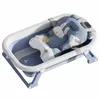 Baby Badewanne,Faltbare Badewanne Baby mit Rutschfester Produktbild-Vorschau 2