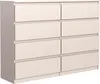 Mobelsta Kommode, Schrank mit Schubladen, Modernes Produktbild-Vorschau 1