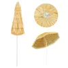 vidaXL Parasol plażowy natura 240 cm w stylu hawajskim Podgląd zdjęcia produktu 3