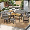 Flieks Gartenmöbel-Sets 6-tlg., Gartenmöbelset mit Produktbild-Vorschau 2