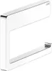 A chrome toilet paper holder against a white background. Anteprima dell’immagine prodotto