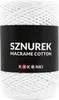 Kokonki Makramee-Garn 2mm, 200m, Weiß, 100% Baumwolle Produktbild-Vorschau 1