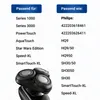 3x Scherkopf passend wie Philips 422203626411 SH30/50 für Produktbild-Vorschau 3