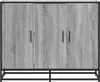 vidaXL Příborník Grey Sonoma 94x35x76 cm Materiál na bázi Náhled obrázku produktu 4