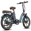 A studio shot of an electric bicycle against a white background. Produktbild-Vorschau