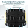 Rückenbandage, Bandscheiben-Gürtel, Lendenwirbelstütze, mit Produktbild-Vorschau 4