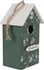 Clayre & Eef Vogelhaus 15x10x22 cm Grün Holz Produktbild-Vorschau 2