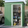 BEALIFE Gartenschuppen 163x89x183 cm | Gerätehaus für Produktbild-Vorschau 9