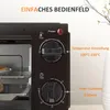 HOMCOM Minibackofen 9L Mini Ofen mit Backblech, Grillrost, Produktbild-Vorschau 7