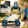 AIYAPLAY Gokart Tretauto mit Handbremse verstellbar Sitz Produktbild-Vorschau 3
