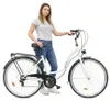 Rower Dallas City 28" 7spd - biały z czarnym Podgląd zdjęcia produktu 1