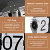 Retro Flip Clock Tischuhr mit Quarzwerk, mechanische Produktbild-Vorschau 4