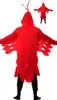 A person wearing a red lobster costume. Produktbild-Vorschau