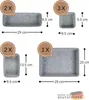 Filz Schubladen Organizer 8er Set, Aufbewahrungs- & Produktbild-Vorschau 2
