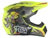 Crosshelm Helm Kinderhelm Motorradhelm Motocross Mejia Gelb Produktbild-Vorschau 3