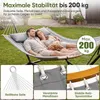 Sekey Hängematte Doppelhängematte Wattiert mit Kissen bis Produktbild-Vorschau 5