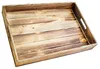 Serviertablett in geflammt 60x40x8cm Holztablett Produktbild-Vorschau 8