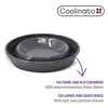 Coolinato  faltbare Silikon-Schüssel 24 cm GRAU Produktbild-Vorschau 4