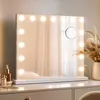 SONGMICS Schminkspiegel mit Beleuchtung, Dimmbar, 15 LEDs, Produktbild-Vorschau 2
