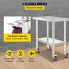 SucceBuy Tavolo da lavoro in acciaio inox 30x18x34 pollici, Anteprima dell’immagine prodotto 5