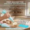 Garnierset Spritzbeutel 40-teilig, mit Tüllen, ideales Produktbild-Vorschau 4