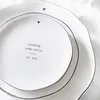 6er Set Speiseteller, Essteller KLEINES HERZ schwarz D. Produktbild-Vorschau 5