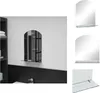 A bathroom scene with a mirror and shelving unit. Náhľad obrázku produktu