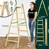 KADAX Leiter "Salo", Holzleiter, Bockleiter bis 150 kg, 181 Produktbild-Vorschau 2