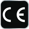 A black square with rounded corners containing the white CE logo. Anteprima dell’immagine prodotto