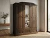 New Mexico Kleiderschrank 3 türig mit einer Spiegeltür, 2 Produktbild-Vorschau 4