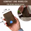 Frentree Herren Slim Geldbörse aus echtem Leder mit Produktbild-Vorschau 3