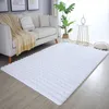 Hochflor Teppich Alessandro rechteckig, Farbe: Weiß, Produktbild-Vorschau 3