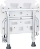 Klappbarer Duschsitz - PE 15,7 x 14,8 Zoll - Wandmontierte Produktbild-Vorschau 10