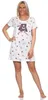 Damen Nachthemd Sleepshirt Nachtwäsche; Ecru/M/38 Produktbild-Vorschau 1