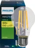 A Philips LED bulb and its packaging are shown. Produktbild-Vorschau