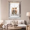 MuchoWow® Wandteppich Wandbehang Schottische Hochlandrind - Produktbild-Vorschau 5